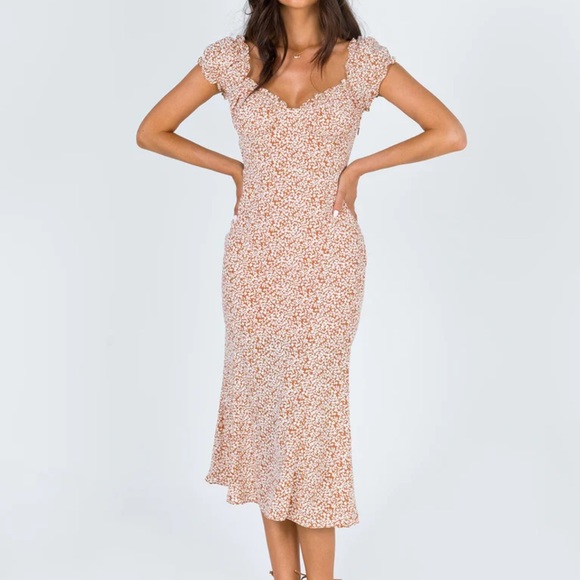 Princess Polly Dresses Princess Polly Just Like Heaven Midi Dress